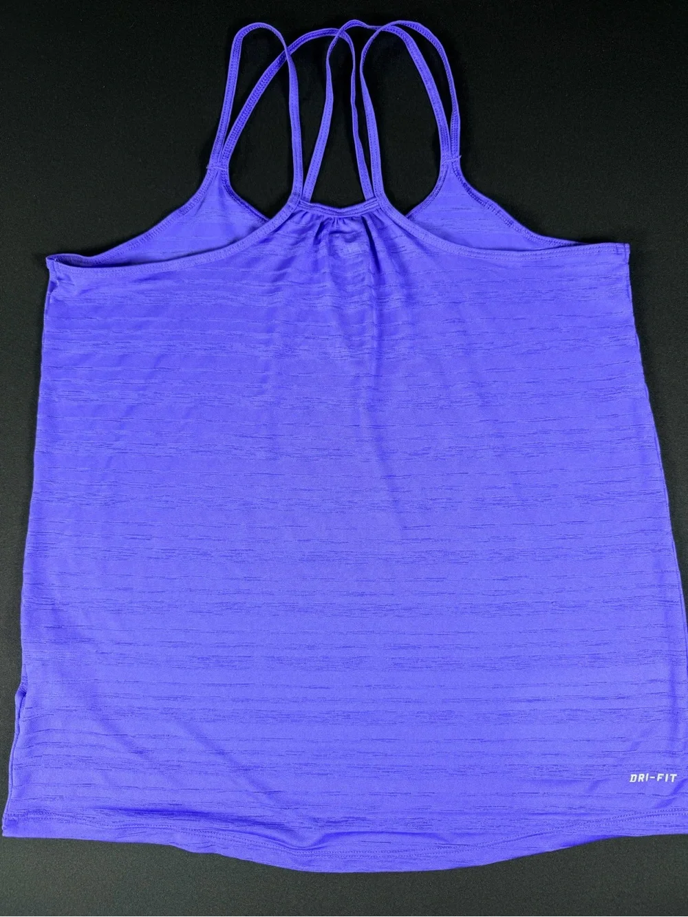 Nike Women's Violet Crossback Athletic Tank Top